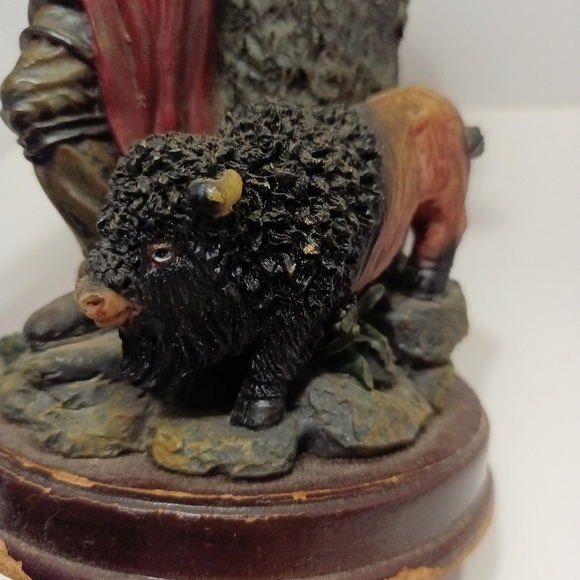 Ashley Belle Native American Warrior Statue - Picture 8 of 10